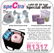 NEW! Complete Double Breast Pump, Tote Cooler Bag and Milk Bags - Direct from the importer