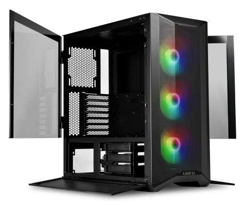Lian Li Lancool II RGB Mesh Tempered Glass Case - Black