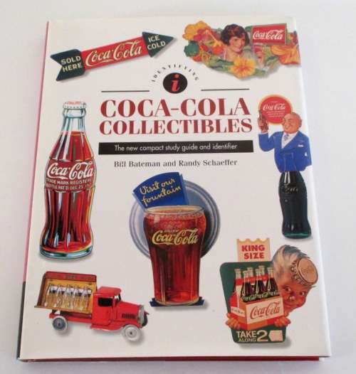 A BOOK ON COCA-COLA COLLECTABLES---Like new