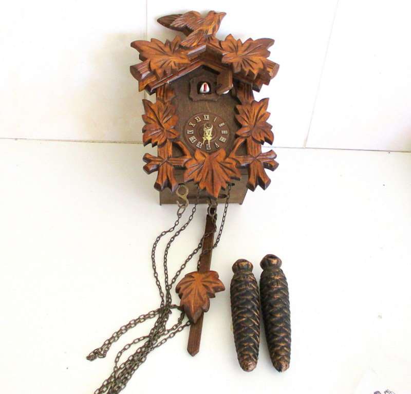 A SMALL CUCKOO CLOCK ----MADE IN GERMANY