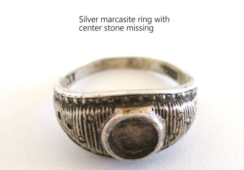 SOLID SILVER VINTAGE JEWELLERY STILL WEARABLE BUT NEEDS ATTENTION