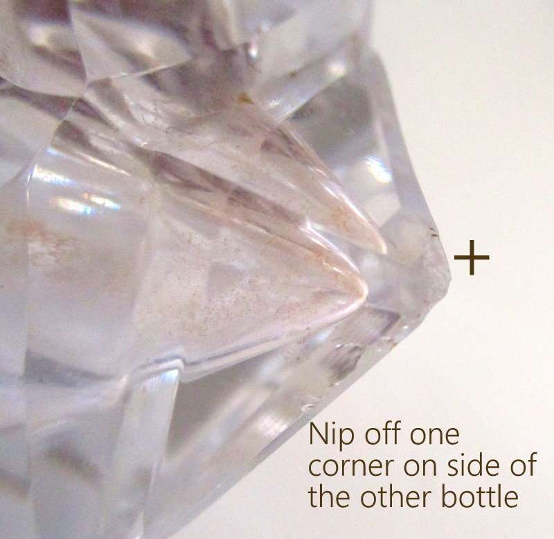 A PAIR OF HALLMARKED SILVER INKWELLS --SHEFFIELD 1858--Please see images and read description.