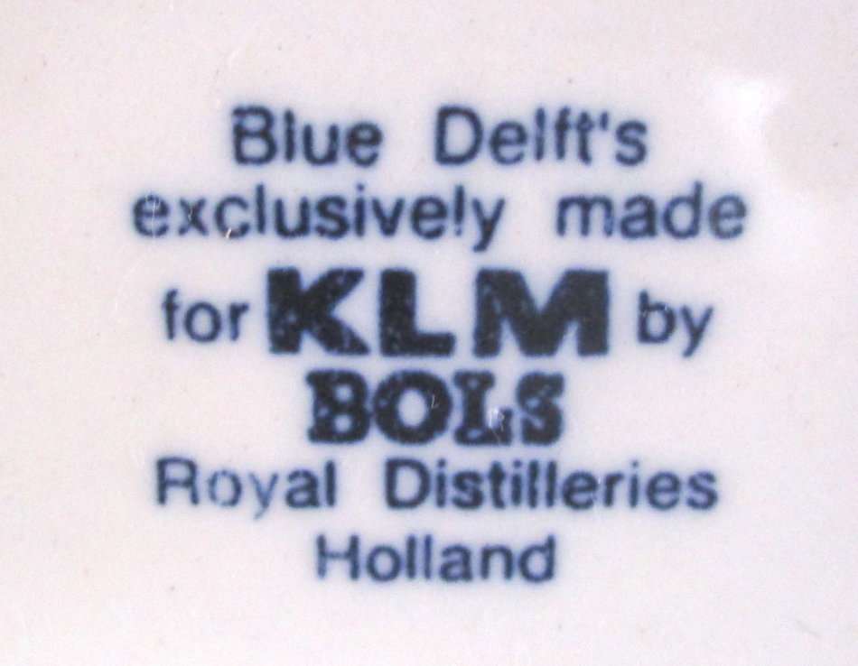 A BOLS HOUSE--LIMITED ISSUE AND REGARDED AS THE JEWEL OF THE KLM SERIES--PERFECT