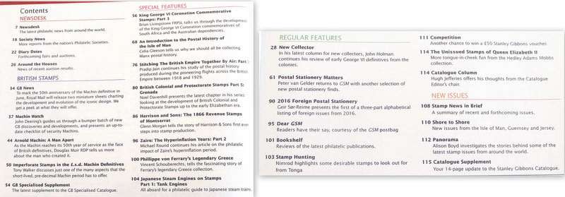 FOUR STAMP MAGAZINES