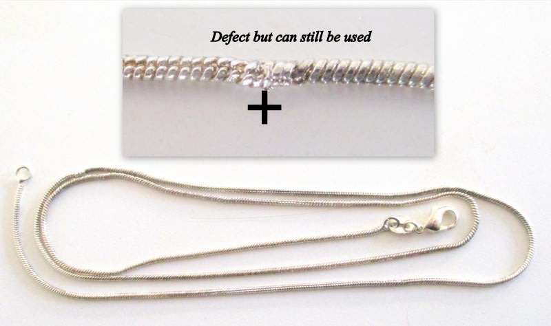 SILVER JEWELLERY WITH SMALL DEFECTS SELLING AS SCRAP BUT SOME OKAY