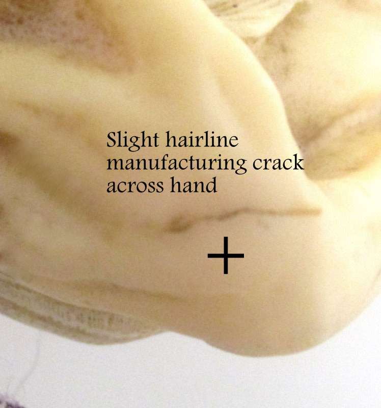 A LARGE ORIENTAL FIGURE OF A FISHERMAN---Signed