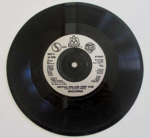 MADONNA `BAD GIRL` 7 SINGLE RECORD