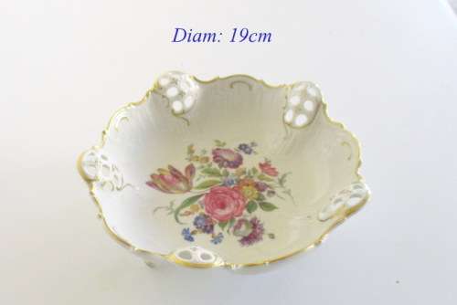 AN EARLY ROSENTHAL MOLIERE FOOTED BOWL---PERFECT   (A)