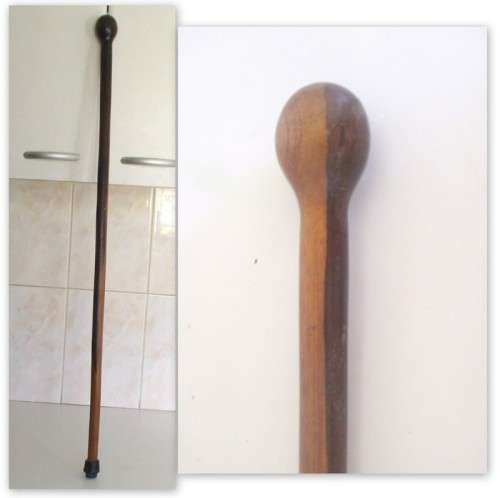 3 WOODEN WALKING STICKS