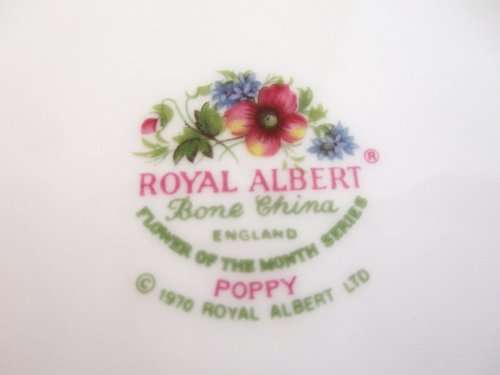 A LARGE ROYAL ALBERT DUO --AUGUST--PERFECT