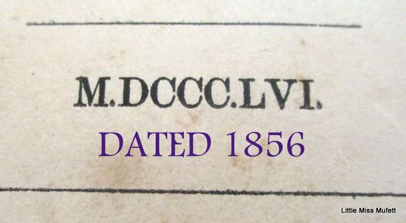 A LARGE FAMILY BIBLE DATED 1856 WITH FAMILY HISTORY