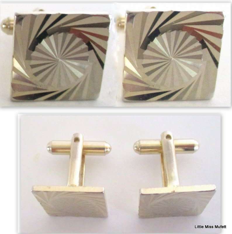 7 PAIRS OF CUFFLINKS,STUDS AND SOME EMPTY BOXES FOR CUFFLINKS