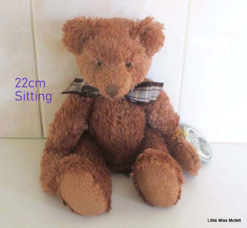 A RUSS TEDDY BEAR NAMED PEONY MADE FOR THE 100TH ANNIVERSARY OF THE FIRST TEDDY BEAR