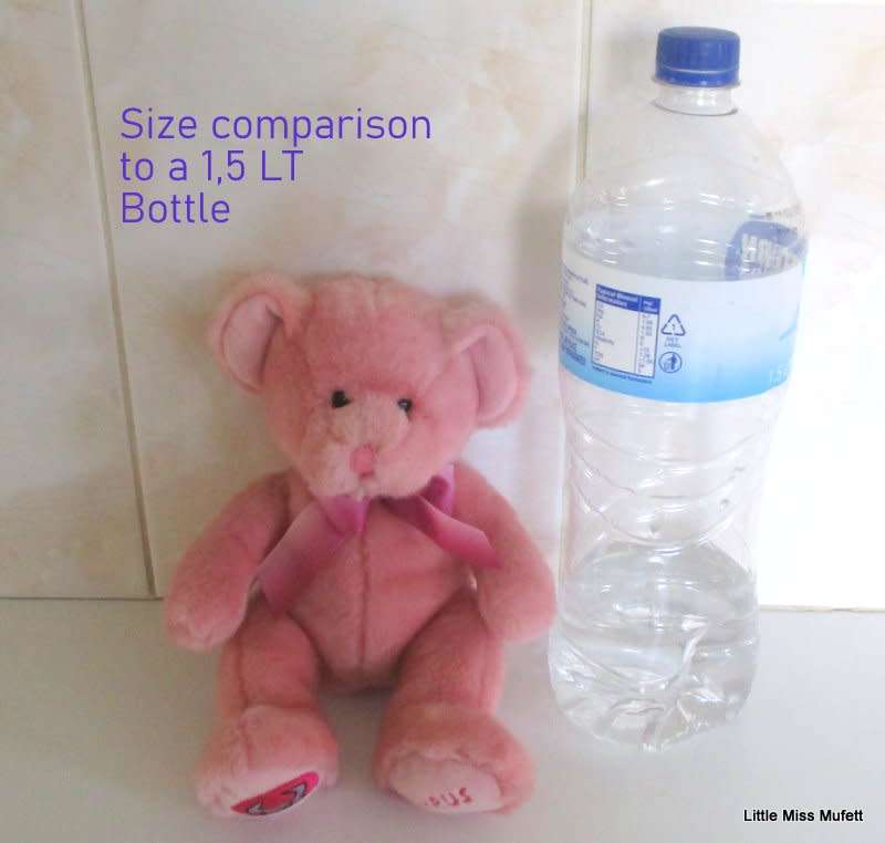 A  PINK RUSS TEDDY BEAR---TAURUS