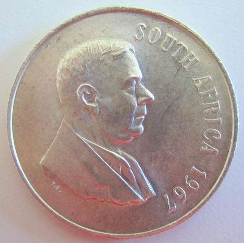 A 1967 SOUTH AFRICAN R1---SAS 3