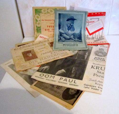 A LOT OF AFRICANS THEATRE PROGRAMS AND A PROGRAM FOR DINGAANS DAY 16th DEC.