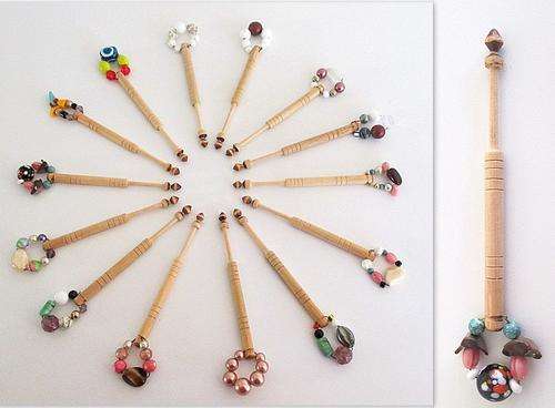 14 LACE BOBBINS--ALL FOR 1 BID