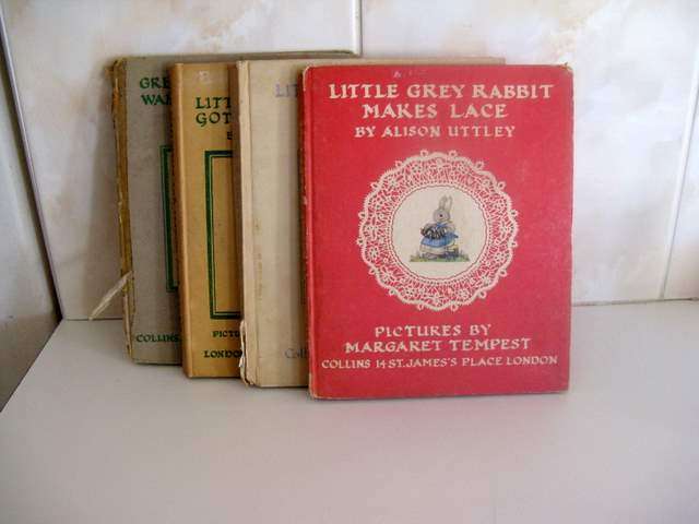 4 ALISON UTTLEY/ MARGARET TEMPEST  books 40's 50's ---note description.