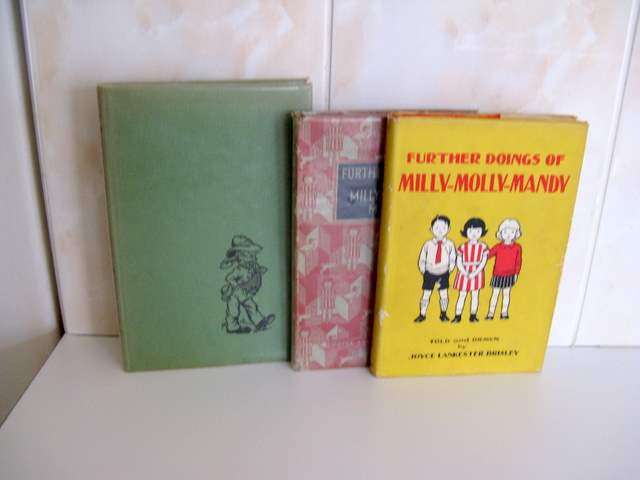 3 VINTAGE CHILDRENS BOOKS--one an Enid Blyton