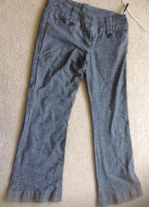 Jean like thin material pants size 34 Truworths