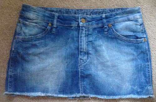 Denim wrangler skirt fits size 36