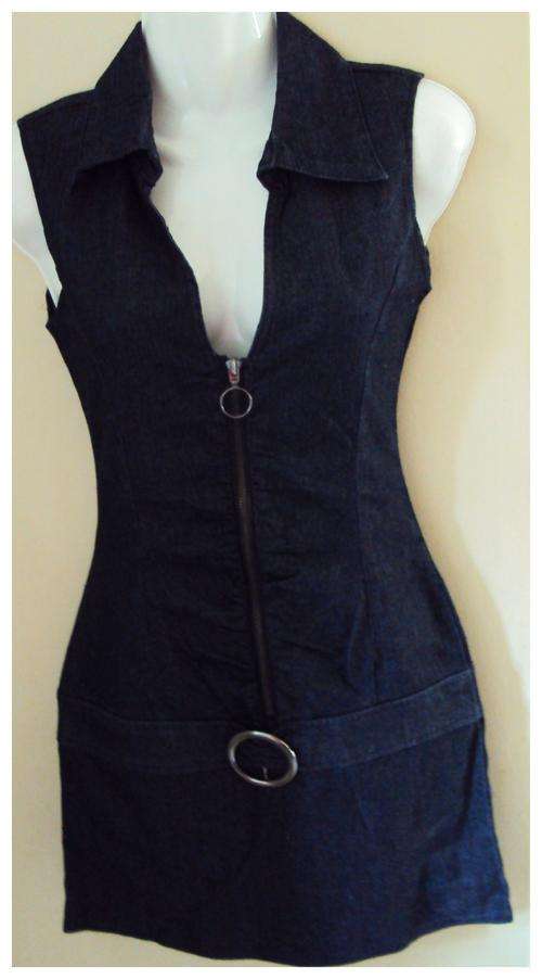 Candy rocket denim mini dress