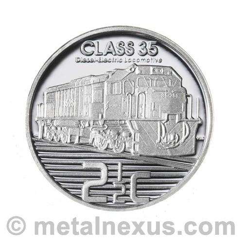 2013 Diesel Electric Silver tickey Coin