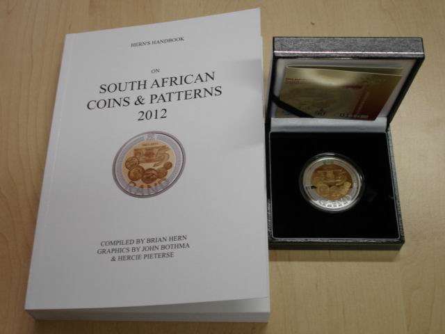 Combo: Herns Handbook 2012 and SARB 90th Bi-colour crown 2011
