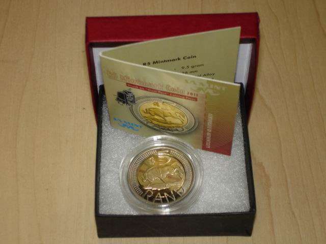 2011 Oom Paul R5 Coin World Mintmark