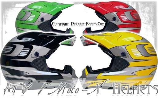 ATV/Dirt Bike helmets DOT approved!
