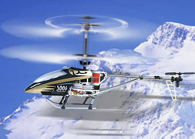 3 CH Alloy Shark RC Remote Control Metal Frame Helicopter