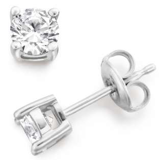 1 ct. Diamond Eminence Solitaire Stud Earrings