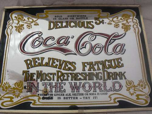 rare coke mirrior this can be yours