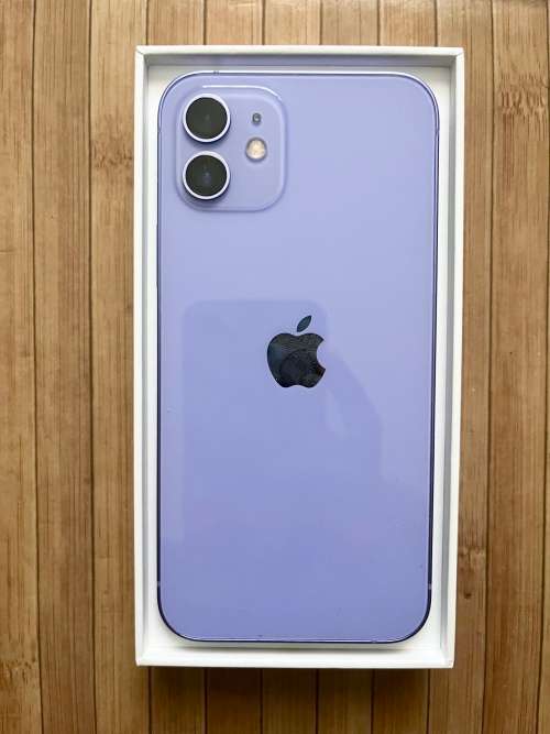 Purple Apple iPhone 12 (128GB) for sale in excellent condition!!!