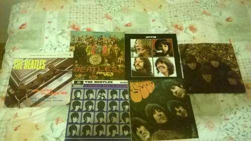SA Beatles albums collection (6) MOSTLY VG+ to EX CONDITION (FREE SAPO POSTAGE)