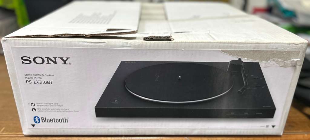 Sony PS-LX310BT Stereo Bluetooth Turntable System