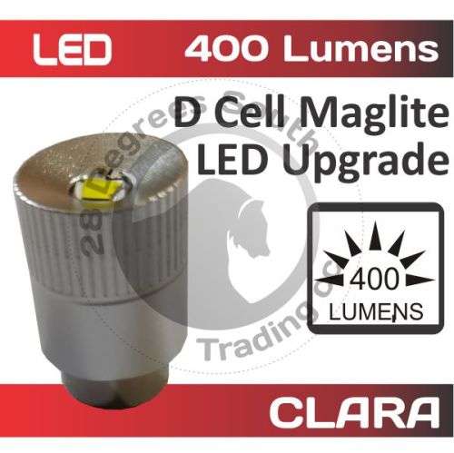 400 Lumen LED Upgrade Module for Maglite 3 to 6D Cell