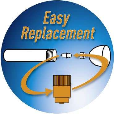 400 Lumen LED Upgrade Module for Maglite 3 to 6D Cell