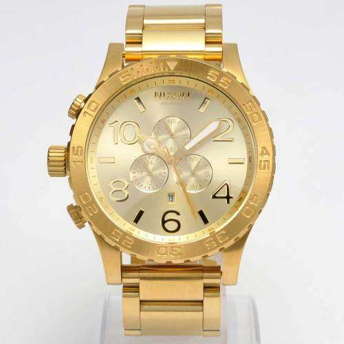 Nixon 51-30 Chrono Men's Watch - Gold