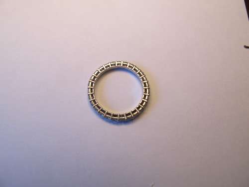 PLATINUM ETERNITY RING SET WITH 27 DIAMONDS