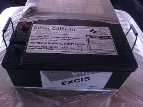 Excis 12V 230AH Deep Cycle Battery (Solar/UPS) **READ LISTING**