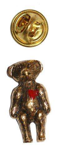 TEDDY WITH A HEART - LAPEL PIN