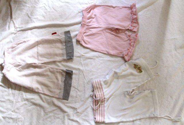 LOT 3 PANTS - SIZE 12-18 MONTHS