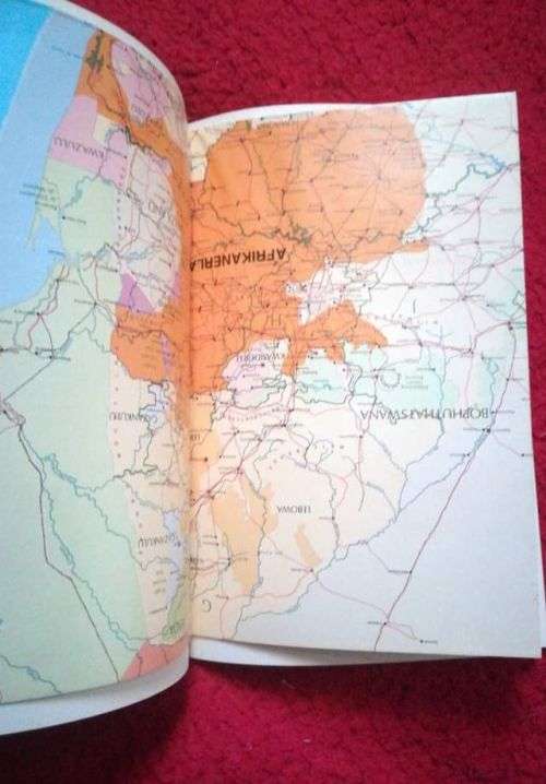 AFRIKANERLAND N GEBIEDSAANDUIDING MET KAART INGESLUIT