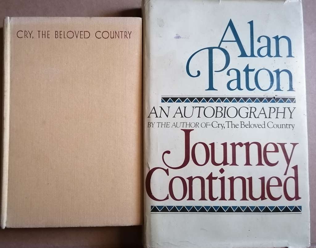 ALAN PATON  AUTOBIOGRAPHY & CRY THE BELOVED COUNTRY