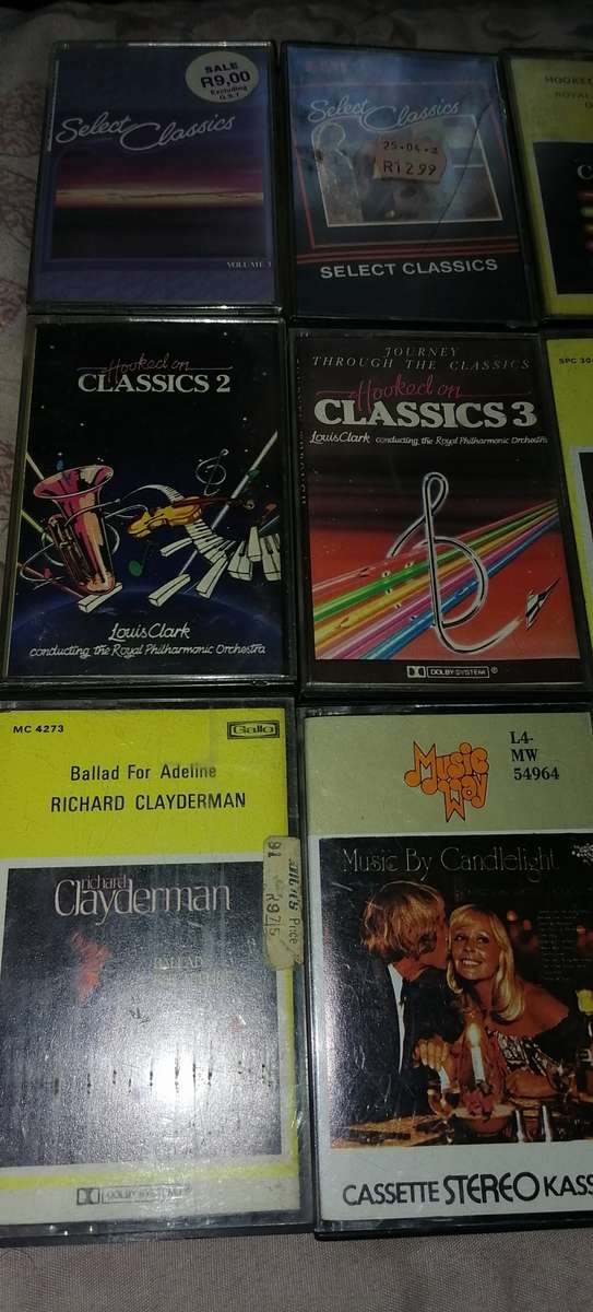 15 x Classical Music tapes in cassette case - Various Artist - CASSETTES