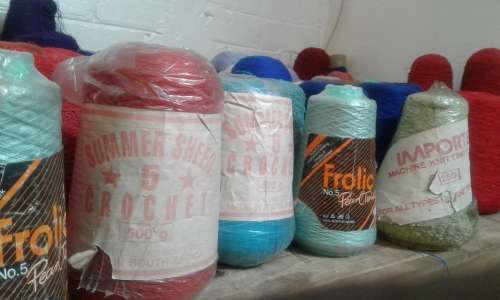 A whole lot of 100% ACRLIC  SHEEN CROCHET& Imported machine knitting yarn for all types of knitting