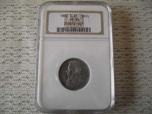 1892 ZAR 1s PF55 NGC REDUCED LOWEST PRICE!!!