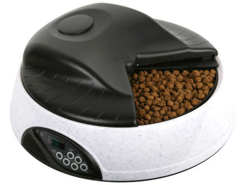 4 Meal Round Automatic Pet Feeder. STOCK ITEM. Free Shipping