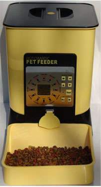 Automatic Pet Feeder. 5KG with LCD & Voice Recorder.